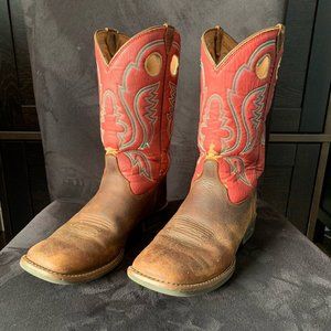 Kid's Justin Bowline Cowboy Boots Size 3
